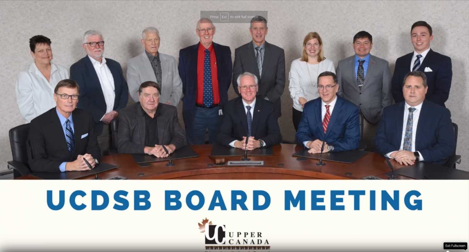 UCDSB Trustees receive update on return to school and remote learning