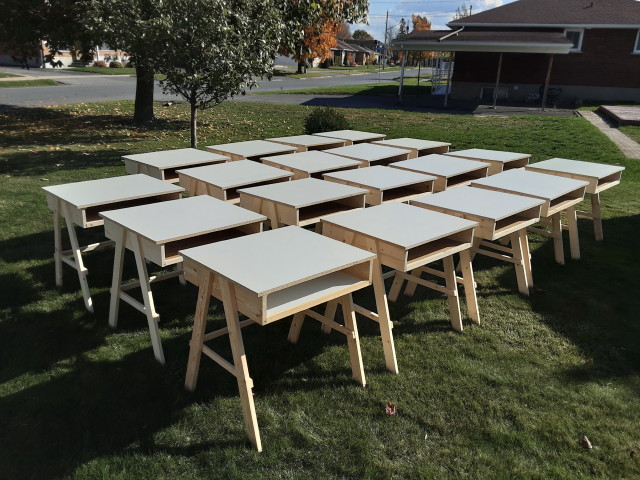 Desks for the at home classroom