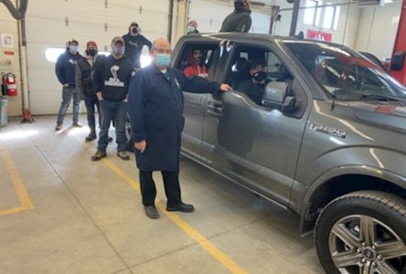 Miller Hughes Ford, Ford of Canada donate truck to SLC Automotive Service Technician program
