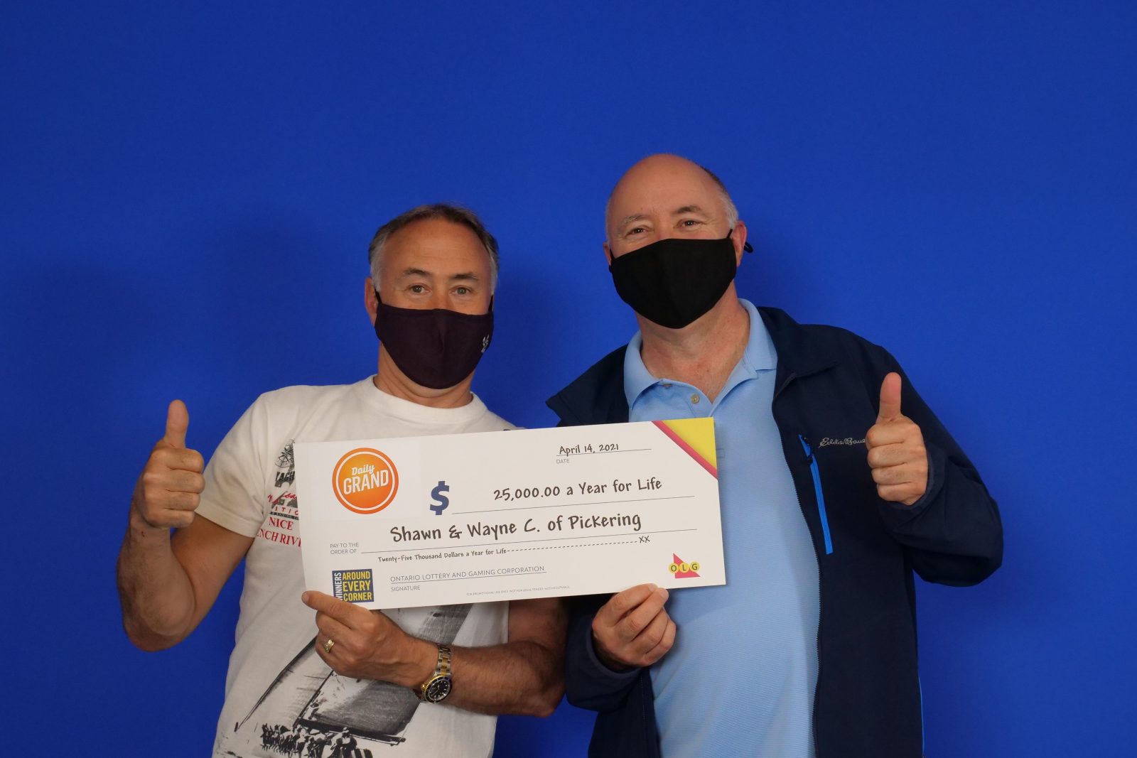 Summerstown man and brother win $25K for life