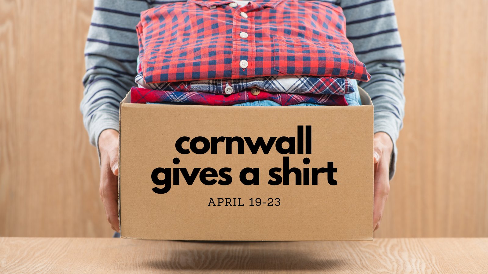 Cornwall Gives A Shirt next week