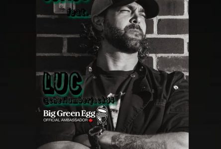 Luc McCabe celebrates BBQ month with Big Green Egg