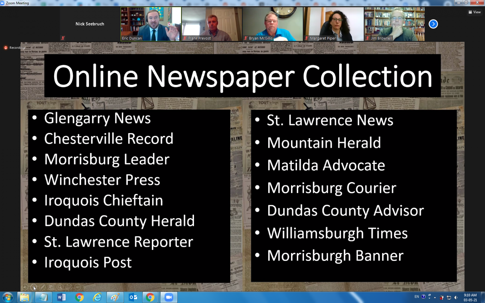 Counties newspaper digitization project launches