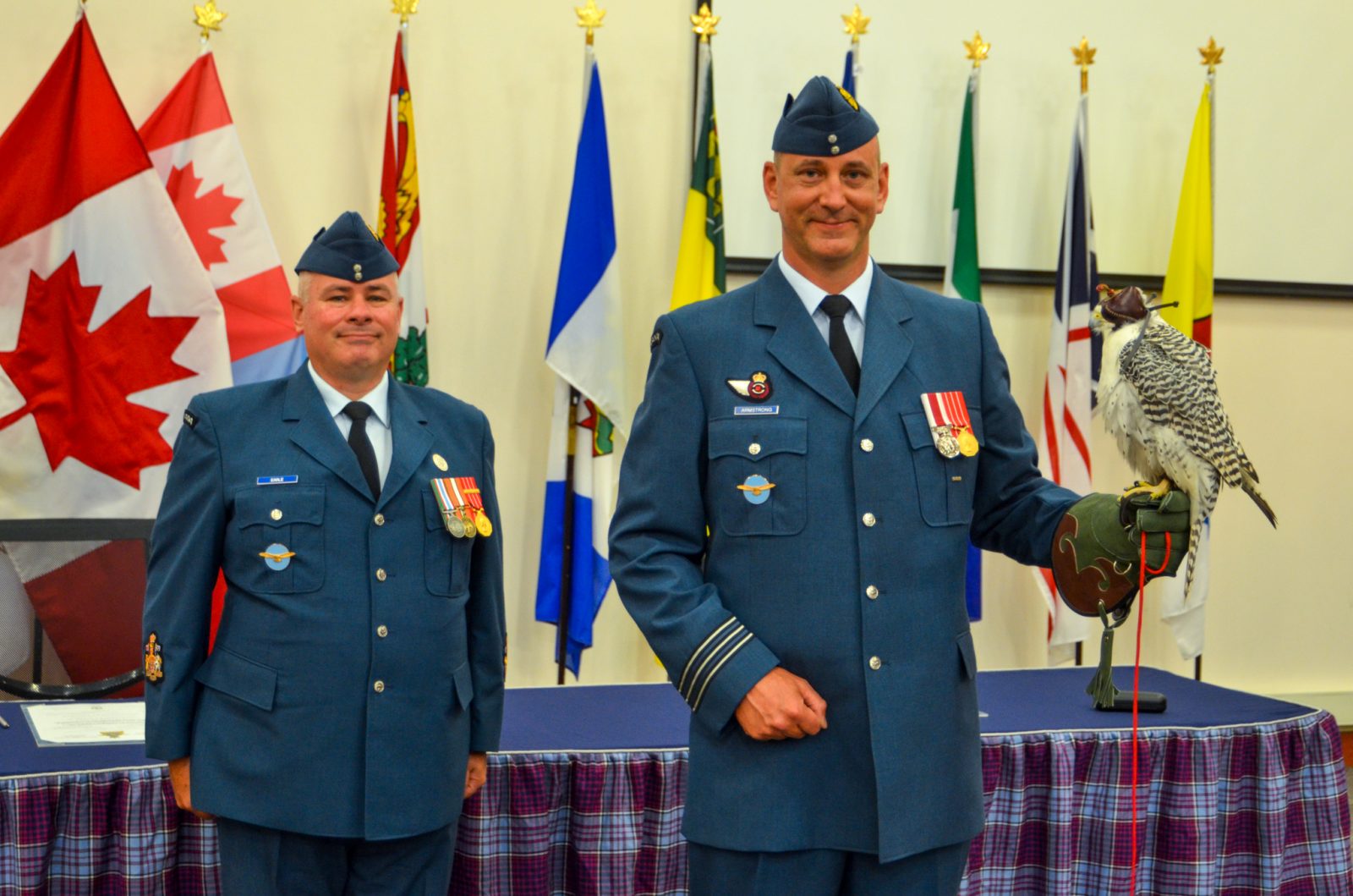 Change of command at CFSACO in Cornwall