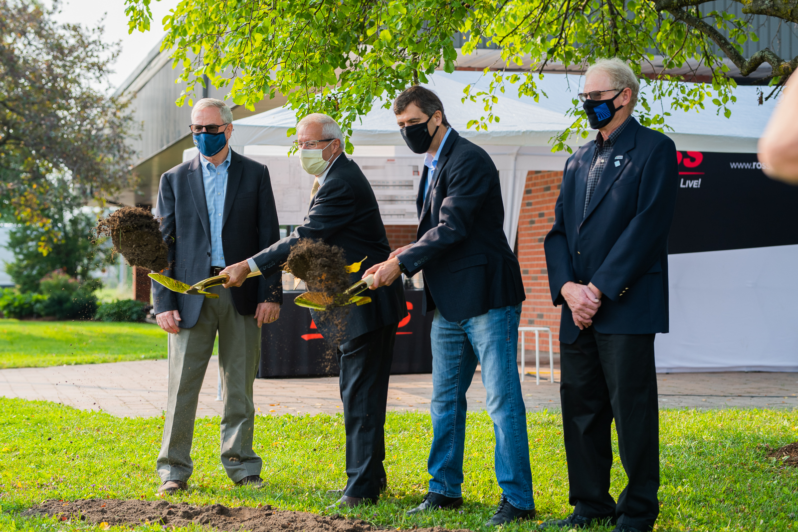 Ross Video breaks ground on new Iroquois production facility