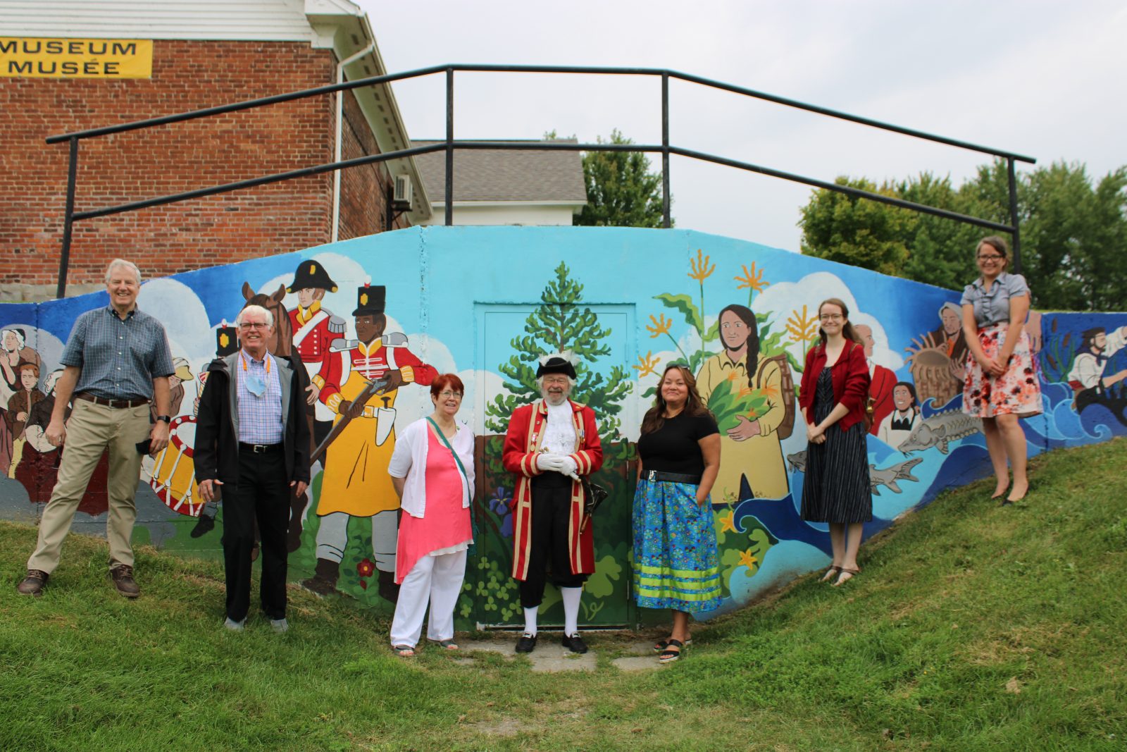 New mural unveiled at Cornwall Museum