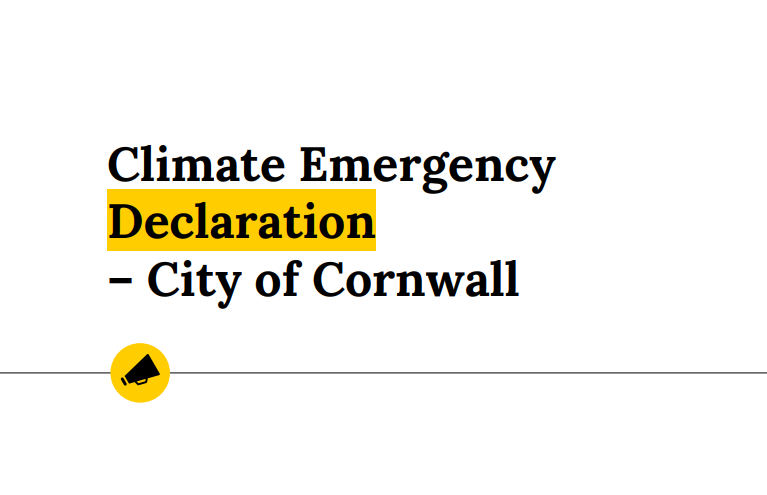 Cornwall Council votes to declare climate emergency