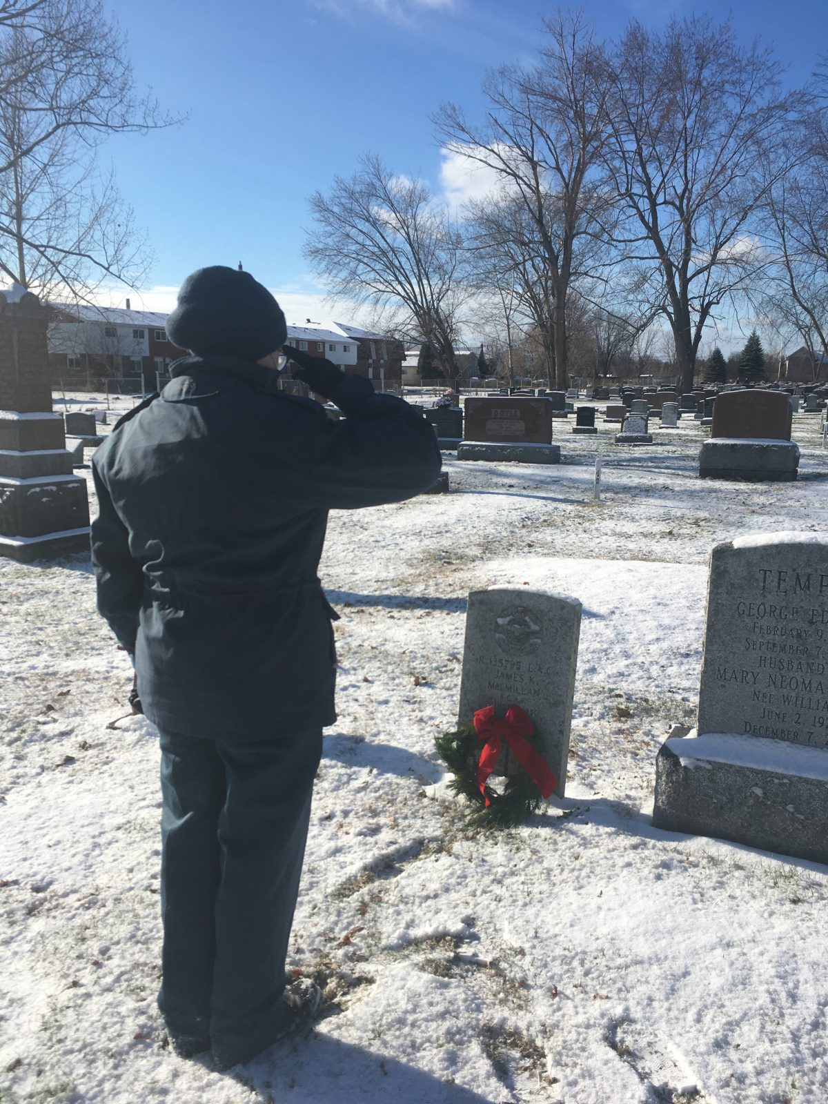 Local Cadets participate in Wreaths Across Canada