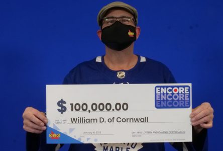 Cornwall resident wins $100K with Encore