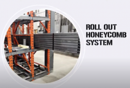 The honeycomb rack : A storage solution for your industrial materials