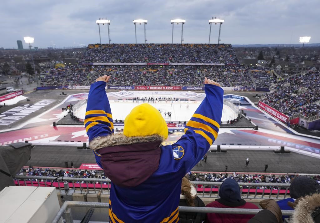 Sabres down Maple Leafs in Heritage Classic as Toronto’s goaltending issues continue