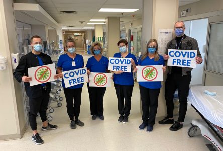 CCH celebrates having no active COVID-19 patients