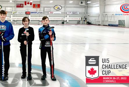 Le Cornwall Curling Club accueille la 2022 U15 Curling Challenge Cup