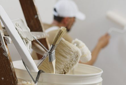 Carrying Out Interior Commercial Painting Work