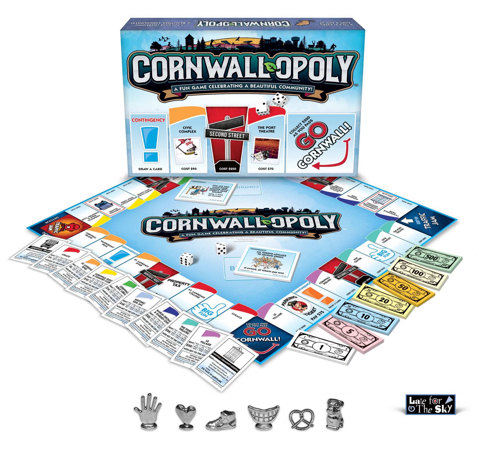 Celebrate your community with the brand-new Cornwall-Opoly board game!