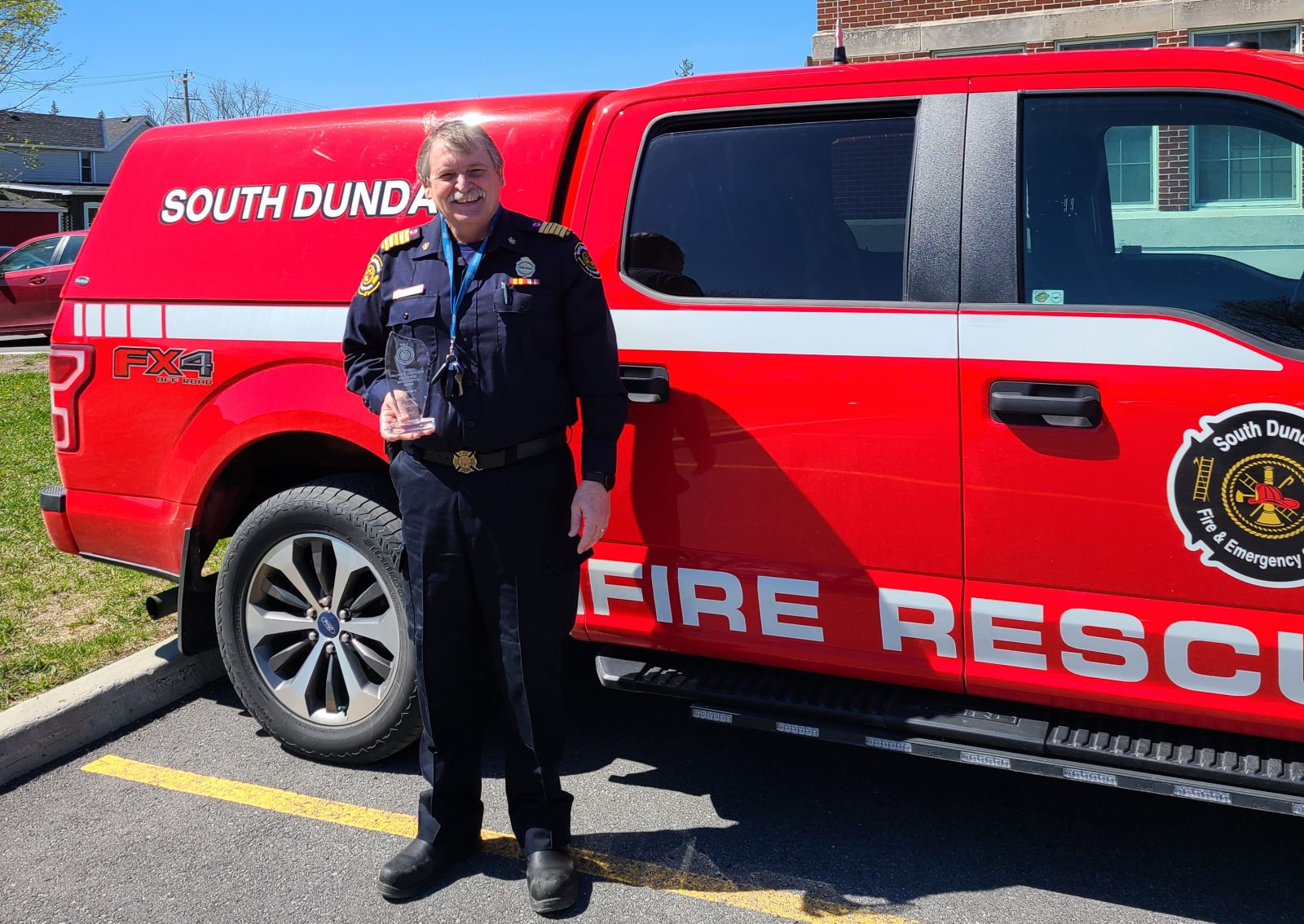 SDFES wins 2022 VFIS Volunteer Firefighter Recruitment and Retention Award