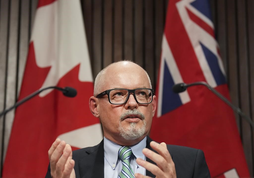 Ontario’s chief medical officer of health planning for round of boosters in the fall