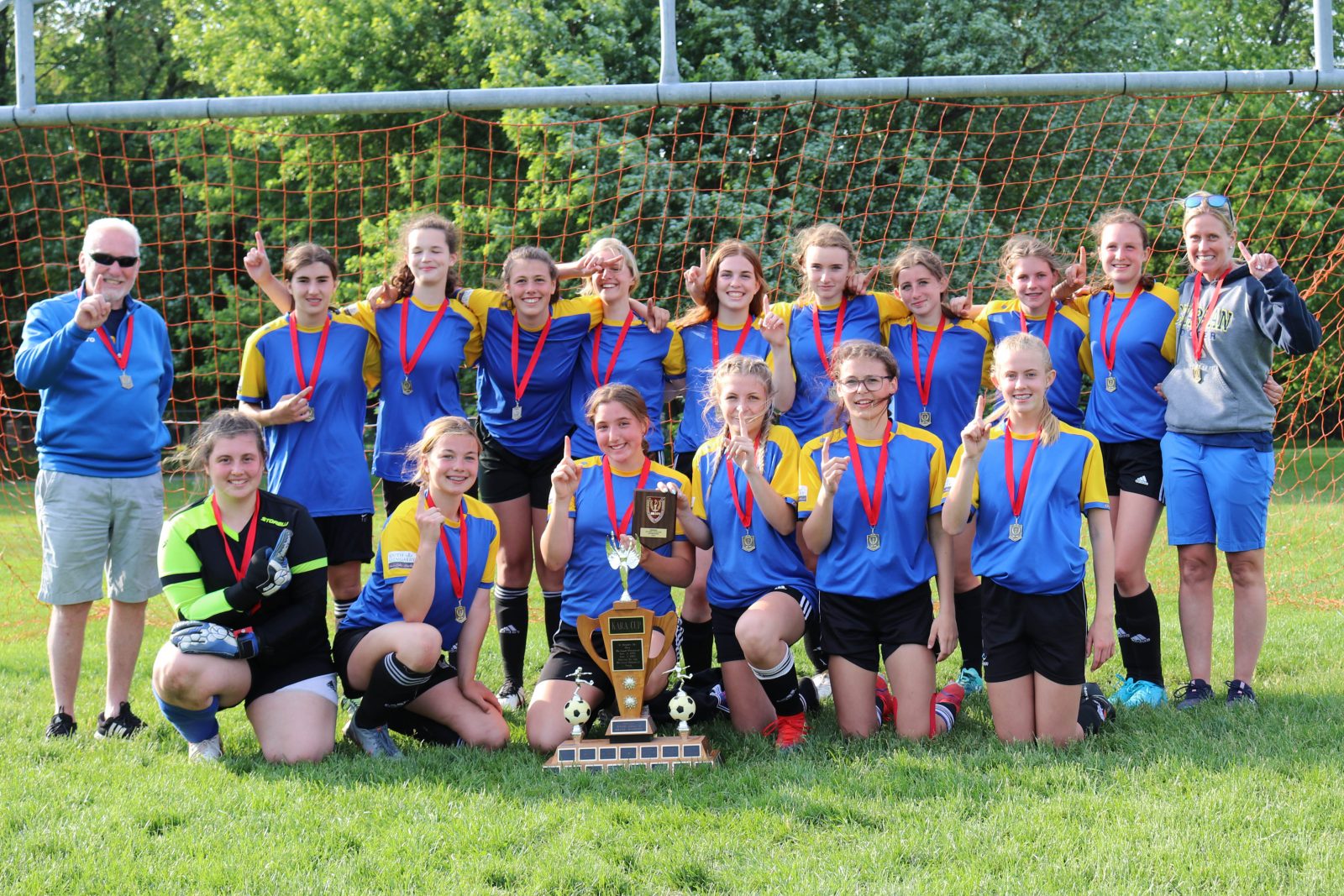 Char-Lan DHS Girls Win EOSSAA Gold in Jr. Soccer Championships —Three UCDSB Schools Represented at Tournament