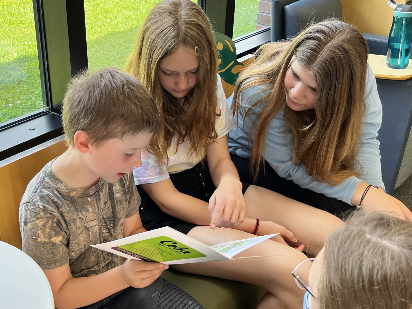 Real-world learning experience sees students helping students read 