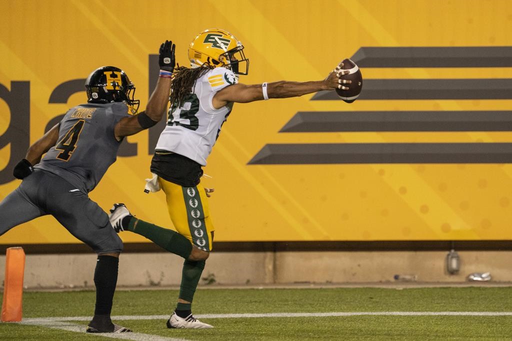 Elks down Tiger-Cats 29-25 for first win of CFL season
