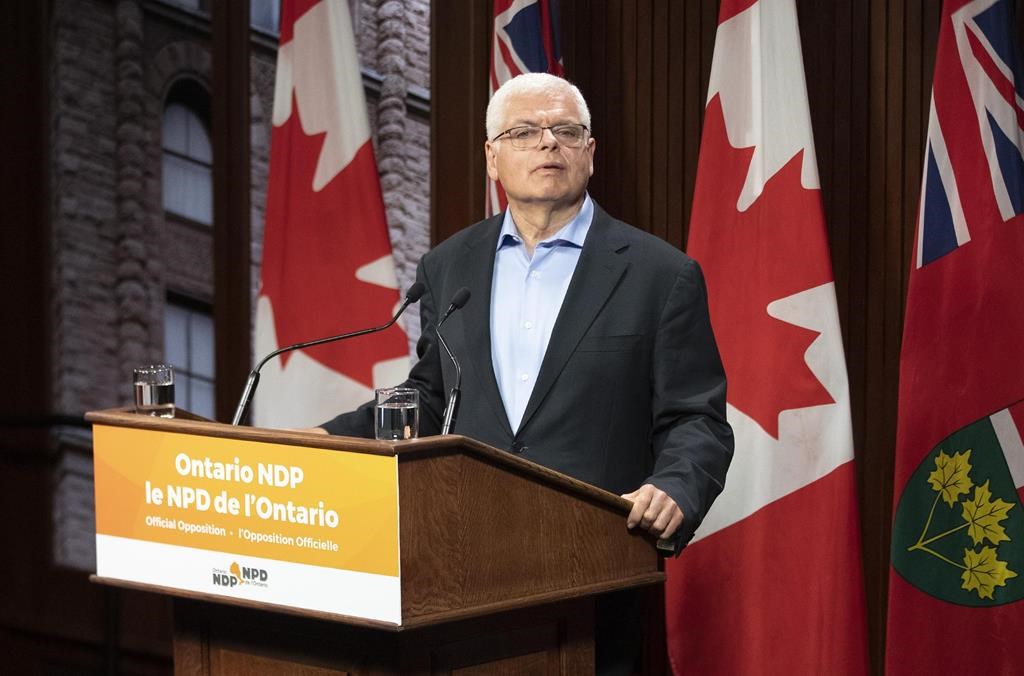 Ontario NDP sets rules for leadership contest naming new party head by March 2023