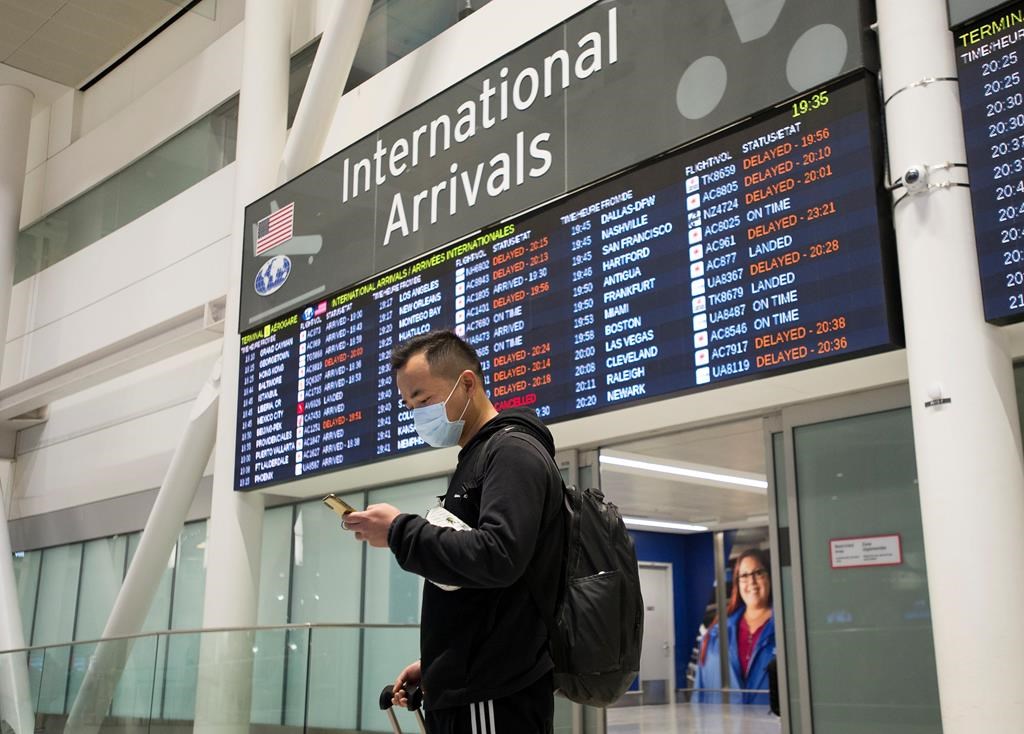 International travellers up in May but below pre-pandemic levels: Statistics Canada