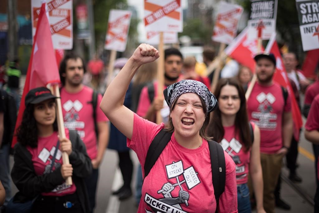 Toronto Labour Day parade highlights how Gen Z is revitalizing the workers’ movement