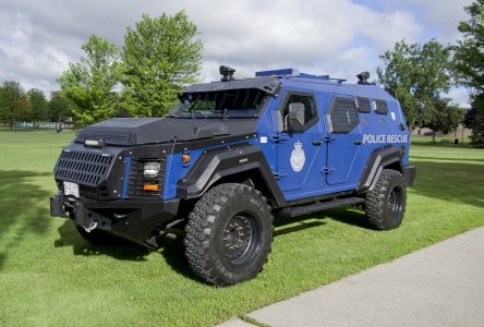 CPS Reveals New Armoured Rescue Vehicle