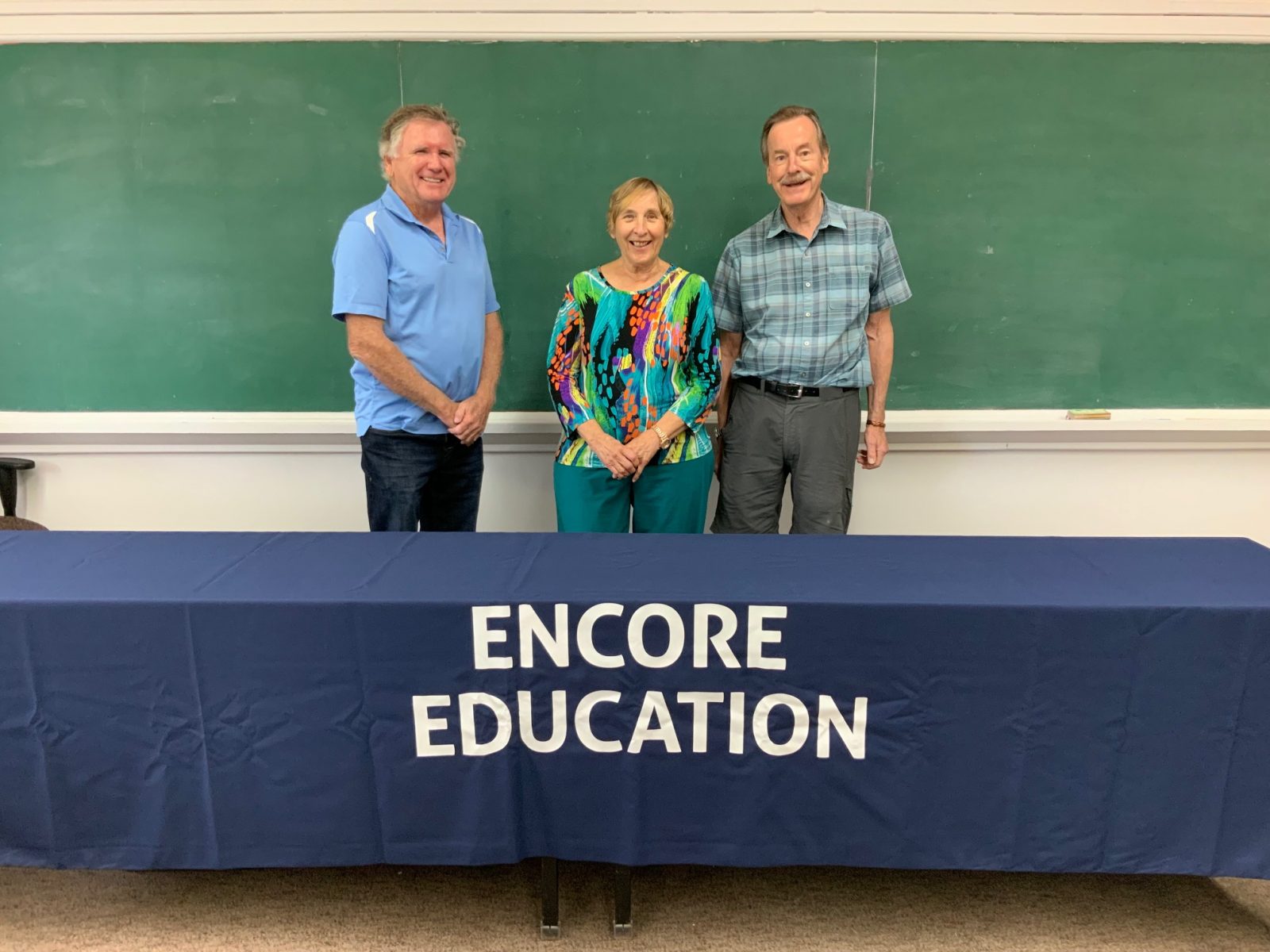 Opening Day for Encore Education Fall Session