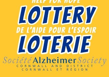 3rd Annual Help for Hope Lottery Launched by Alzheimer Society