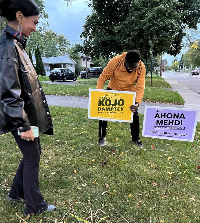Ontario municipal candidates face ‘organized hatred’ as campaign nears close