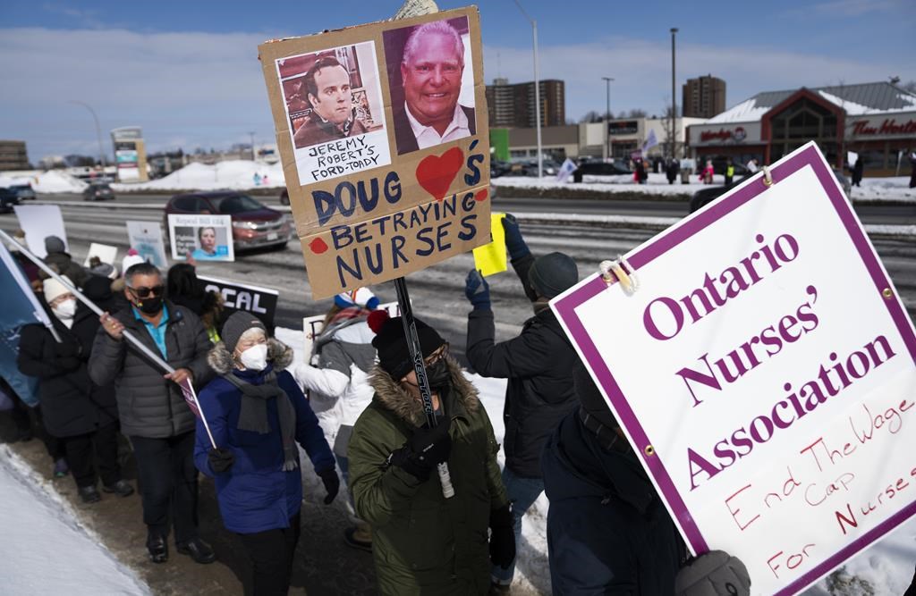 Ontario court strikes down wage-limiting law for public sector workers