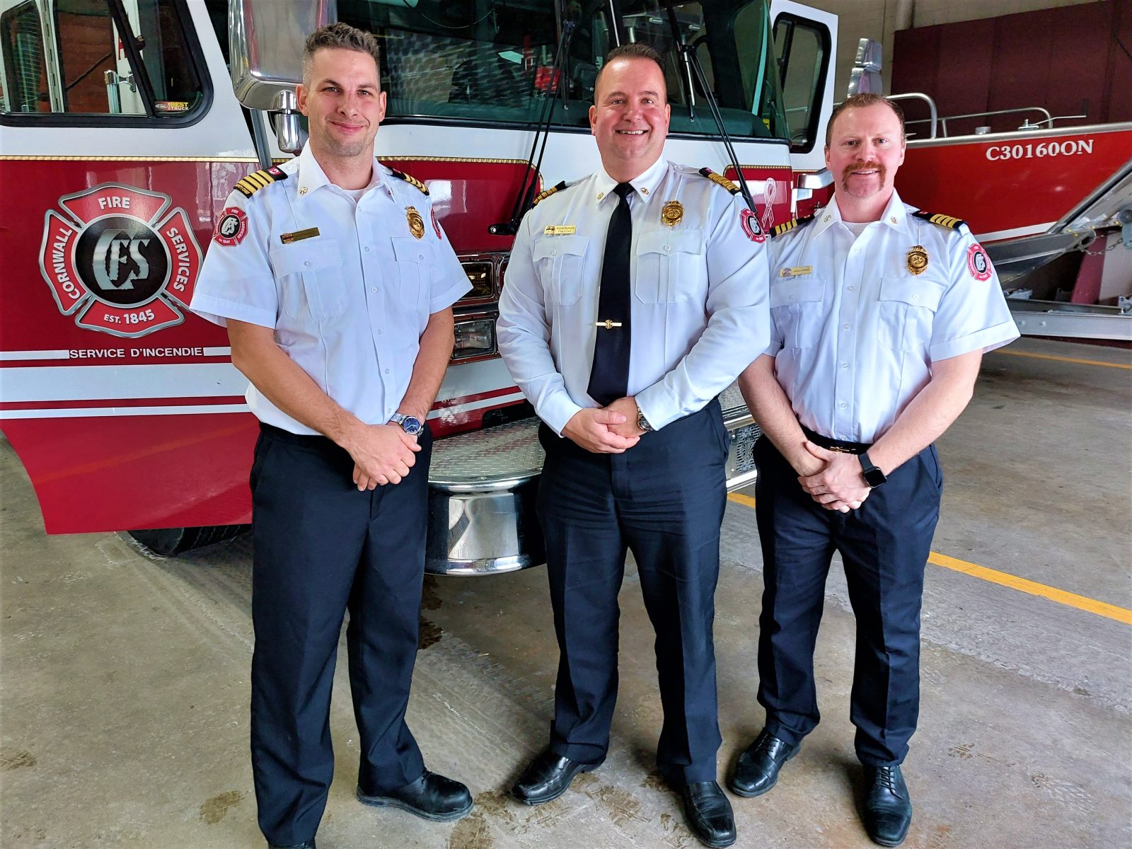 Cornwall Fire Service welcomes new Deputy Fire Chief