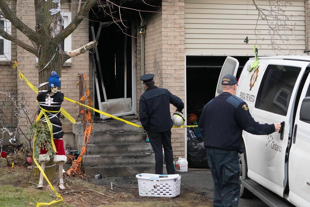 Two children and mother who died in Hamilton house fire identified by school