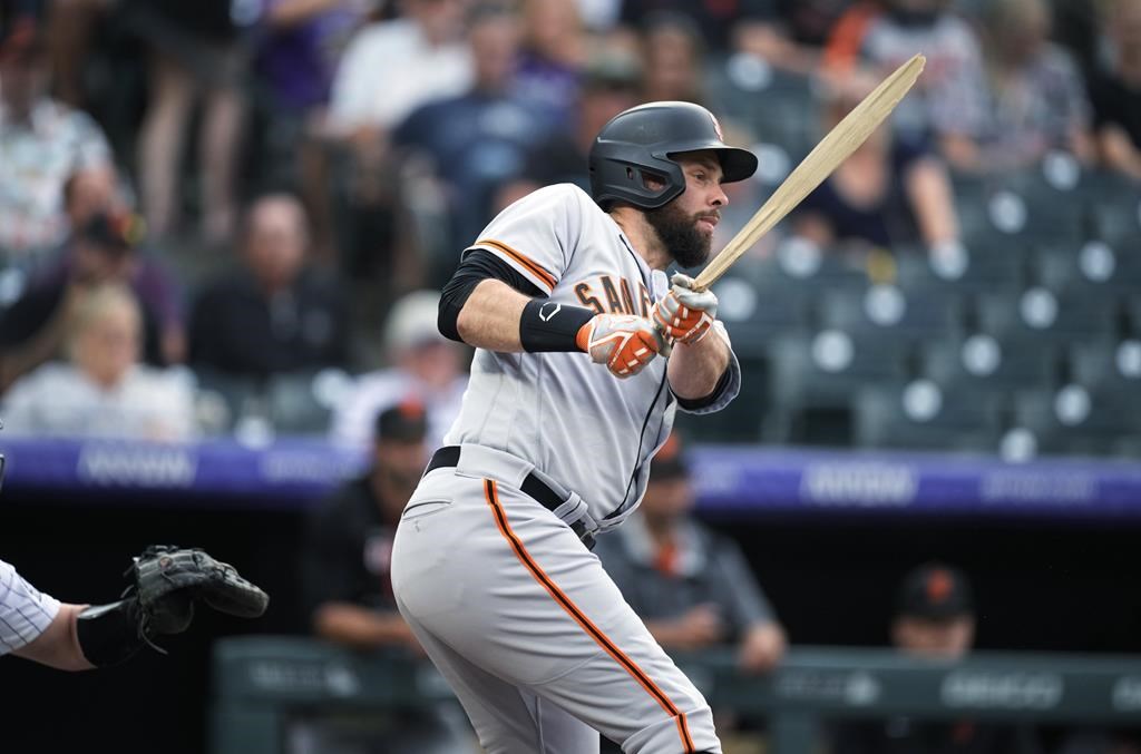 Longtime Giants infielder Brandon Belt confident he can return to form with Blue Jays