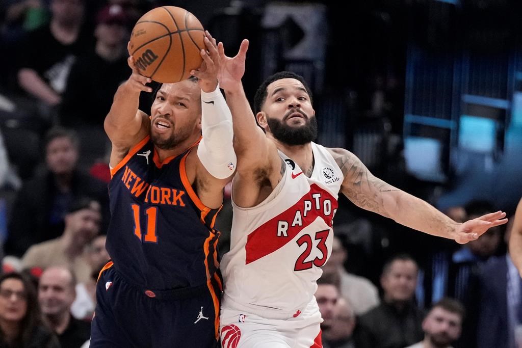 VanVleet has 28 points and Raptors hang on after early lead to beat Knicks 125-116