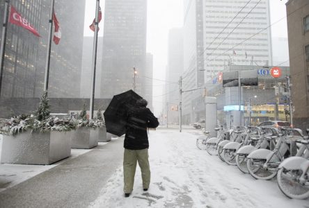Flights cancelled in Toronto, dozens of crashes reported as winter storm hits Ontario