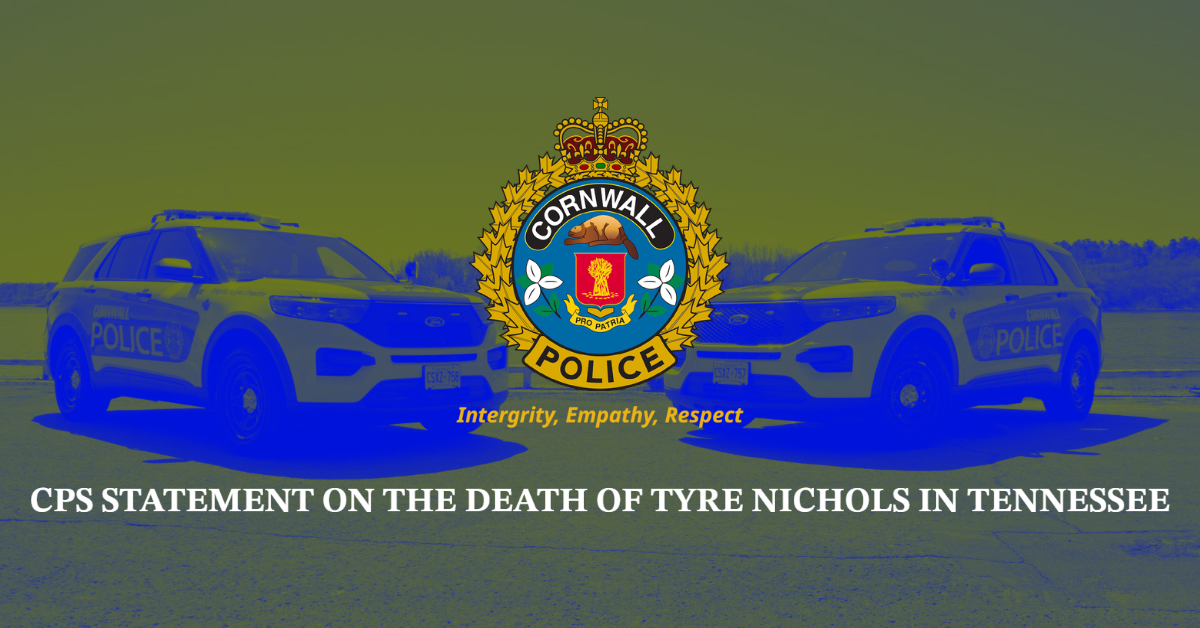 CPS STATEMENT ON THE DEATH OF TYRE NICHOLS IN TENNESSEE