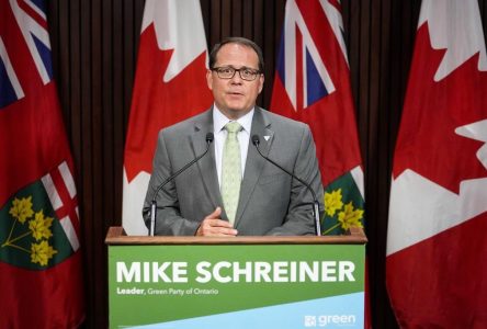 Schreiner staying put as Ontario Green leader after weighing plea from some Liberals