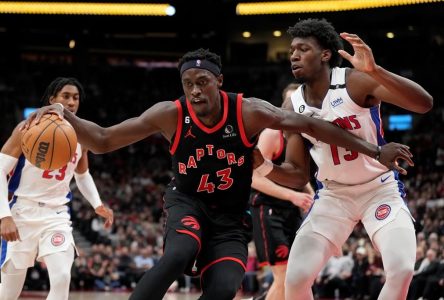 Siakam’s 32-point, nine-assist effort lifts Raptors to 118-97 win over Pistons