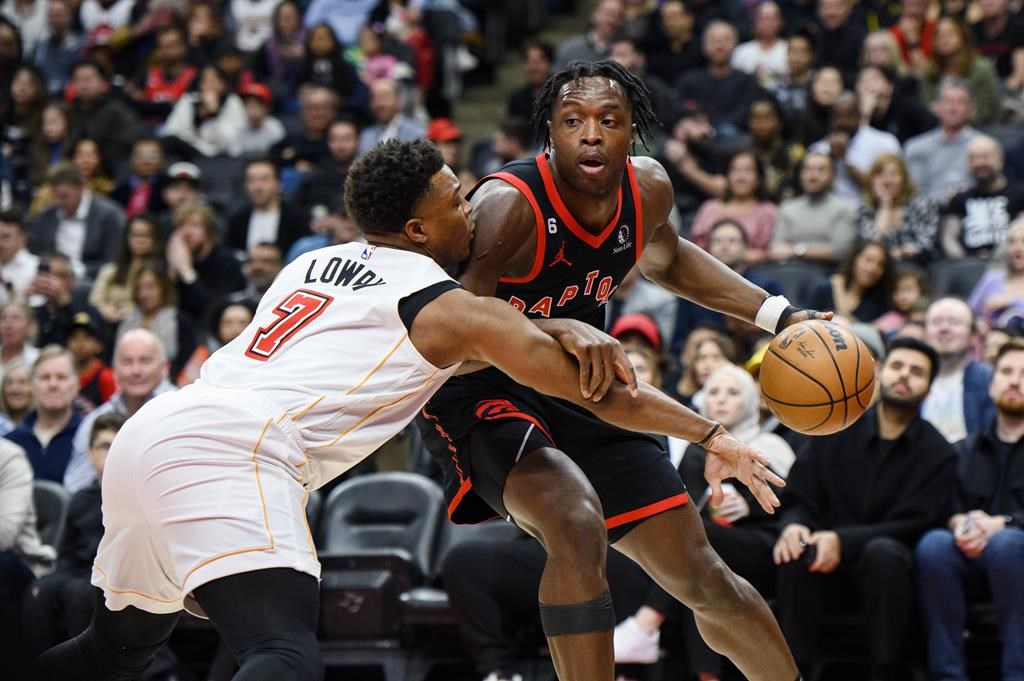 Barnes’s double-double leads Raptors past Heat 106-92 as Toronto gains ground in East