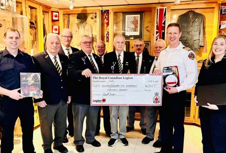 Alexandria Legion Donates to North Glengarry Fire Department