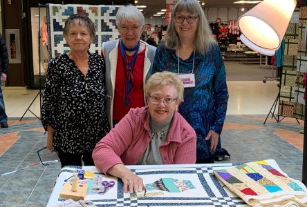 Quilters’ Guild Holds Demonstration at Cornwall Square