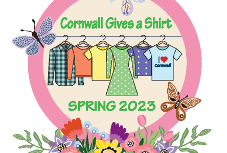 The Spring Cornwall Give-A-Shirt campaign is quickly approaching