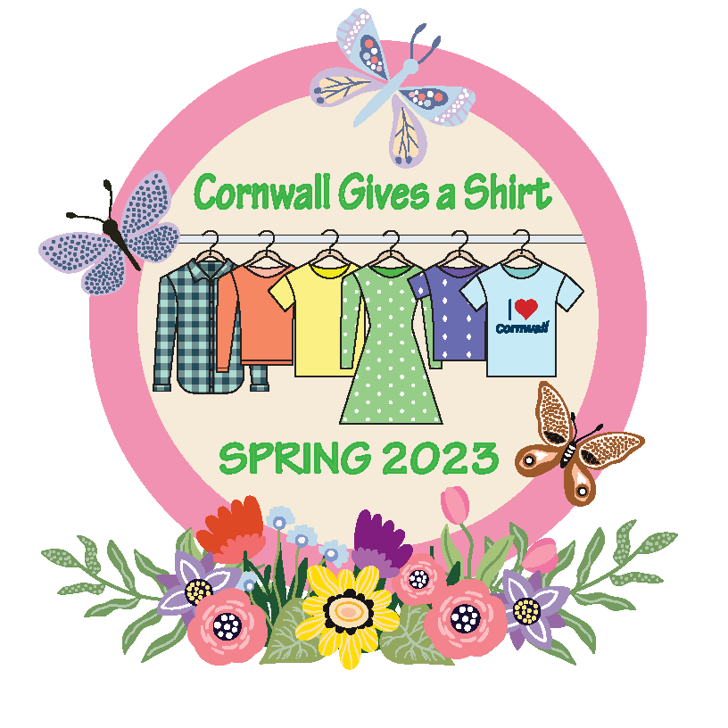 The Spring Cornwall Give-A-Shirt campaign is quickly approaching