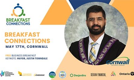 Mayor Towndale to speak at Cornwall Breakfast Connections