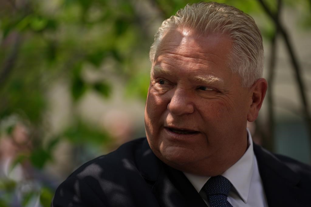 Ford urges Ontarians not to light campfires as crews battle wildfires in ‘full force’