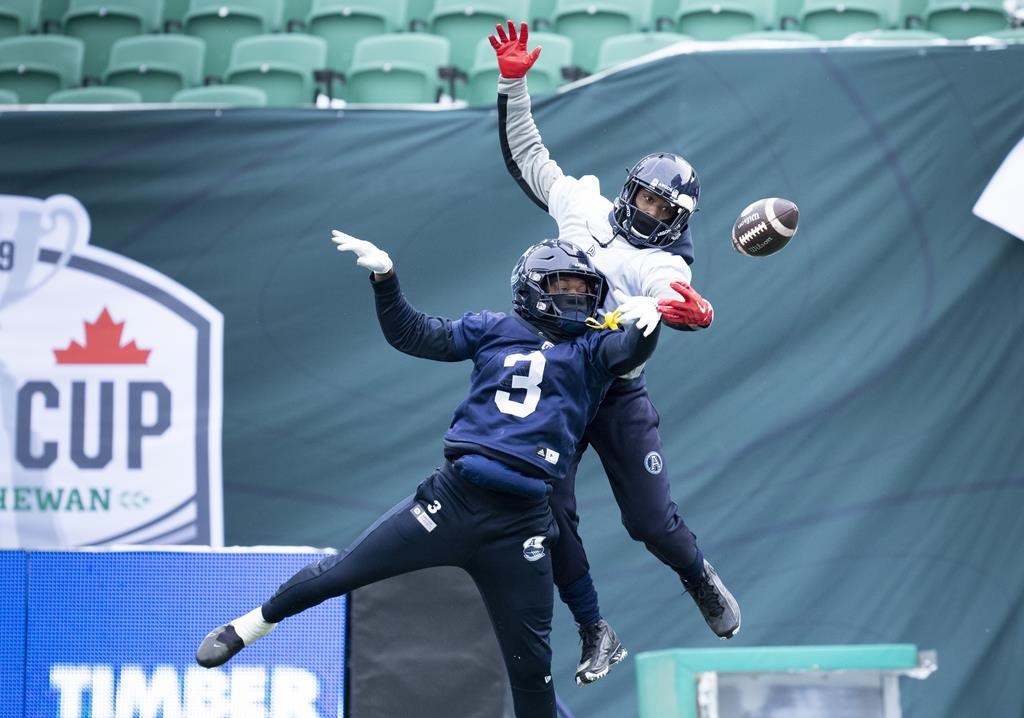 All-star Peters back with Toronto Argonauts after being released by Falcons