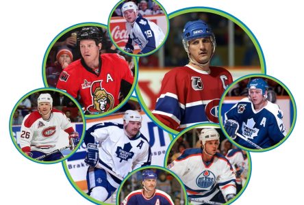 Do these names sound familiar?  Neil, Clark, Carbonneau, Krushelnyski, Gill, Boschman, Leeman and Fergus. Let’s play hockey!