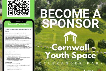 In support of Cornwall’s Youth Space at Alexander Park